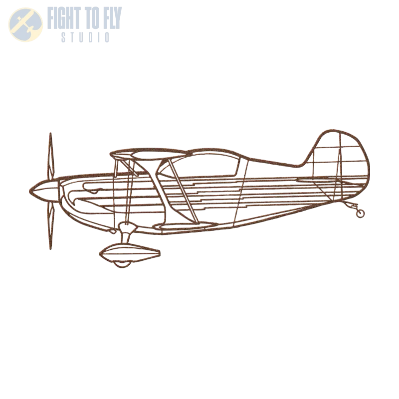 Eagle II Die Cut Metal Wall Art - Sign - Pilot gifts - WWII warbird t-shirt