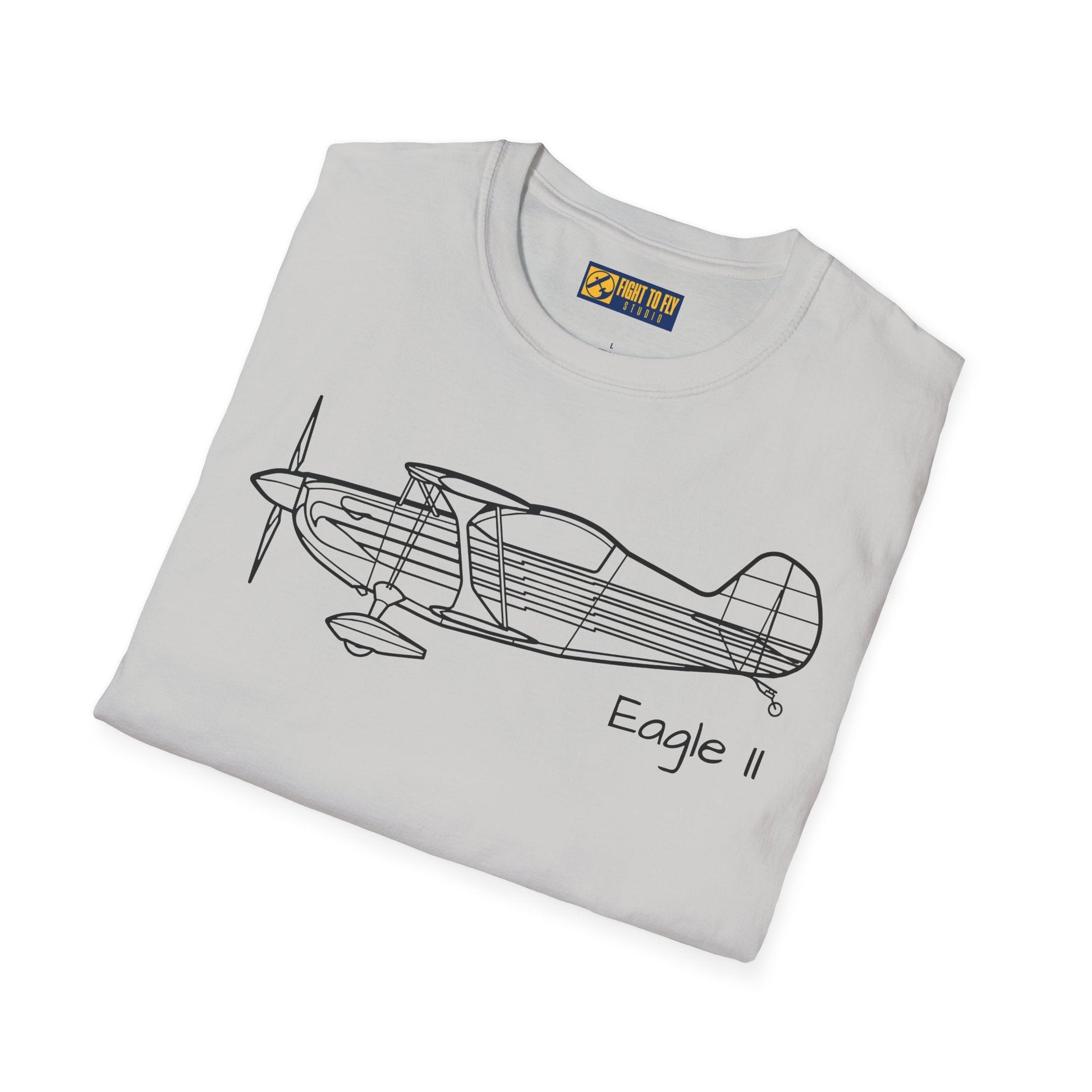 Eagle II T-Shirt – Christen Classic Aerobatic Biplane Tee - Gifts for pilots - Aviation apparel
