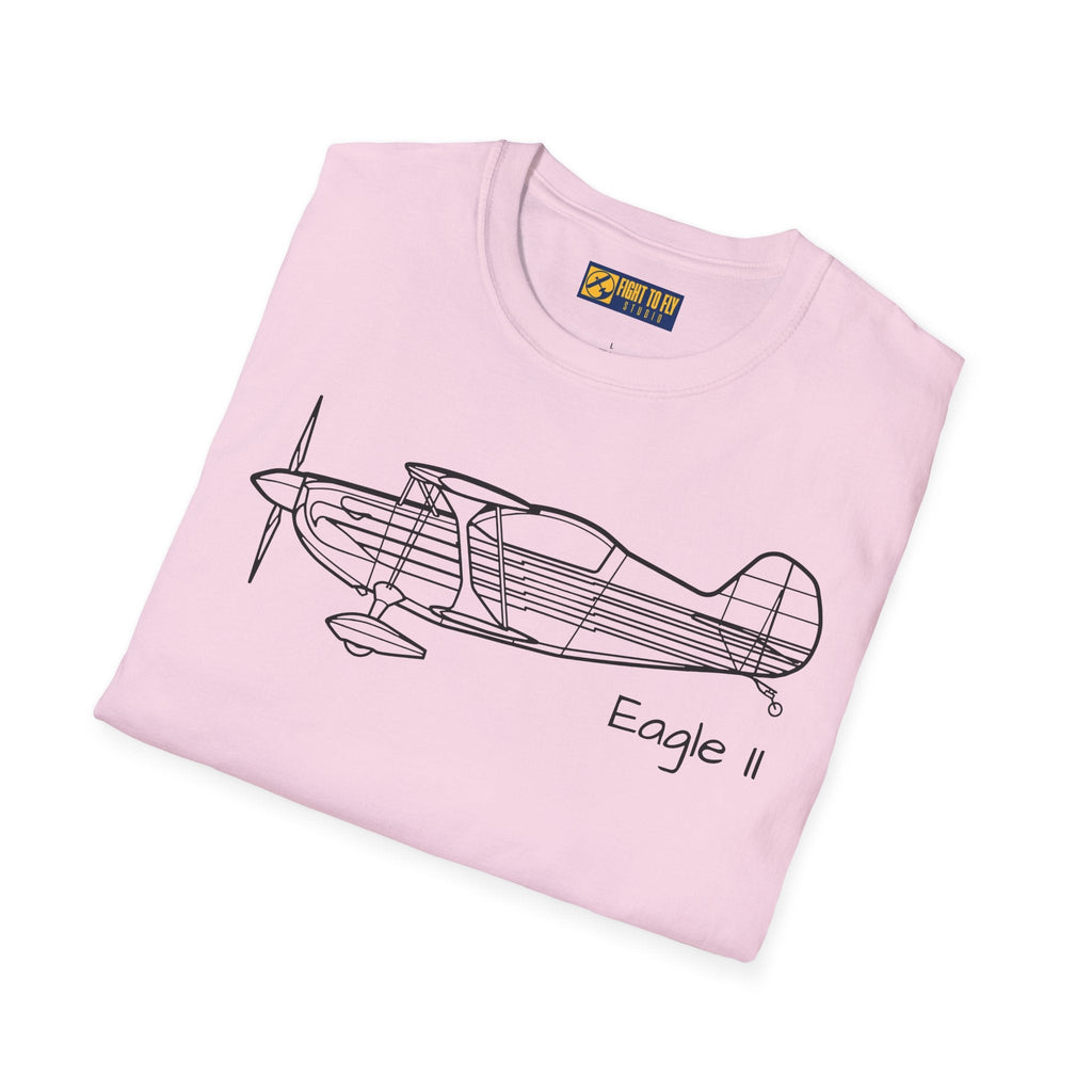 Eagle II T-Shirt – Christen Classic Aerobatic Biplane Tee - Gifts for pilots - Aviation apparel