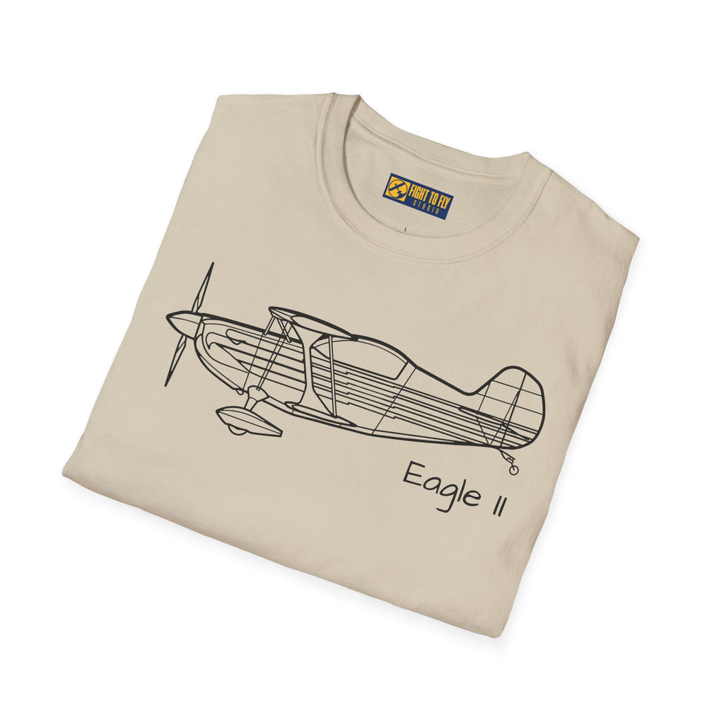 Eagle II T-Shirt – Christen Classic Aerobatic Biplane Tee - Gifts for pilots - Aviation apparel
