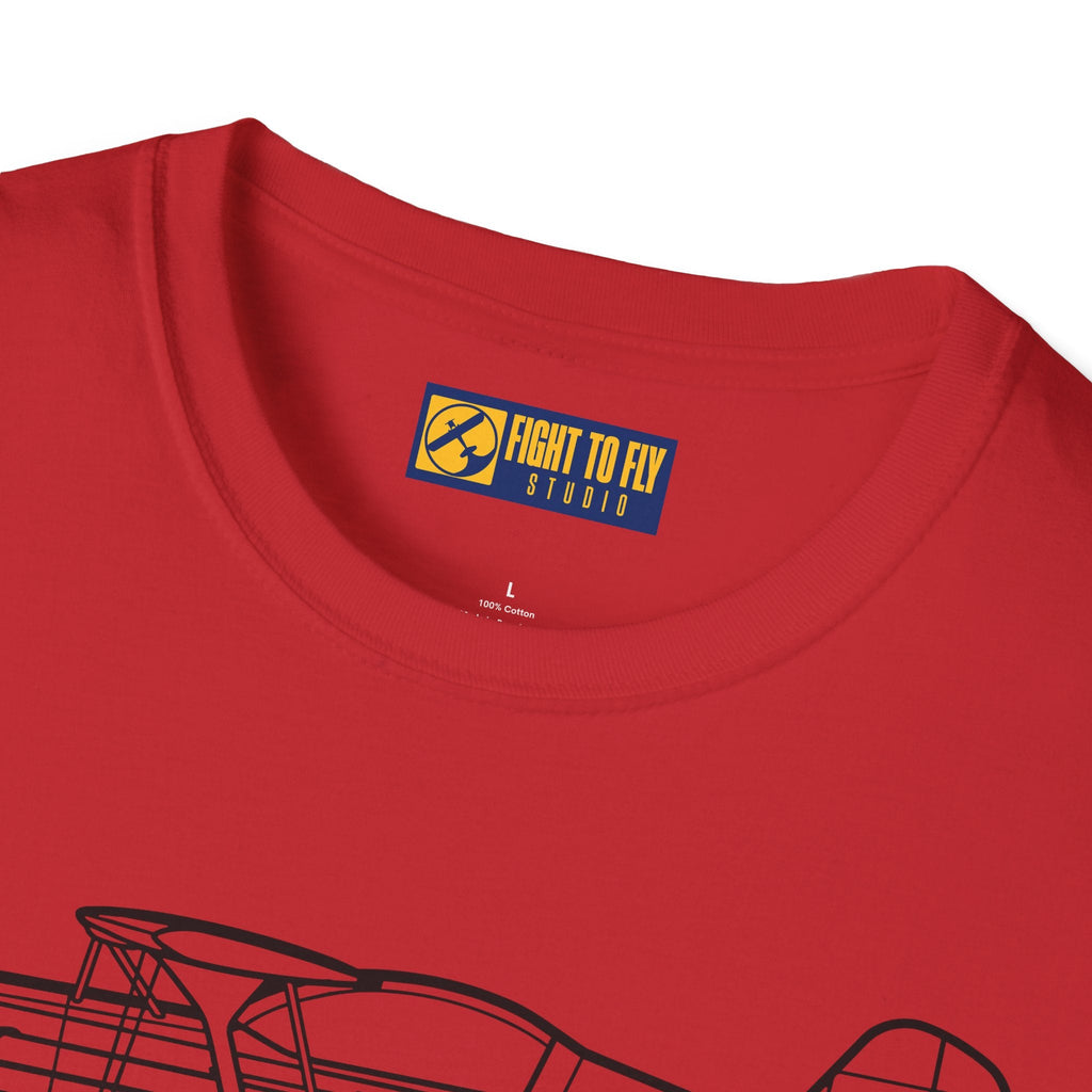 Eagle II T-Shirt – Christen Classic Aerobatic Biplane Tee - Gifts for pilots - Aviation apparel