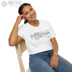 Christen Eagle II T-Shirt - Pilot gifts - WWII warbird t-shirt