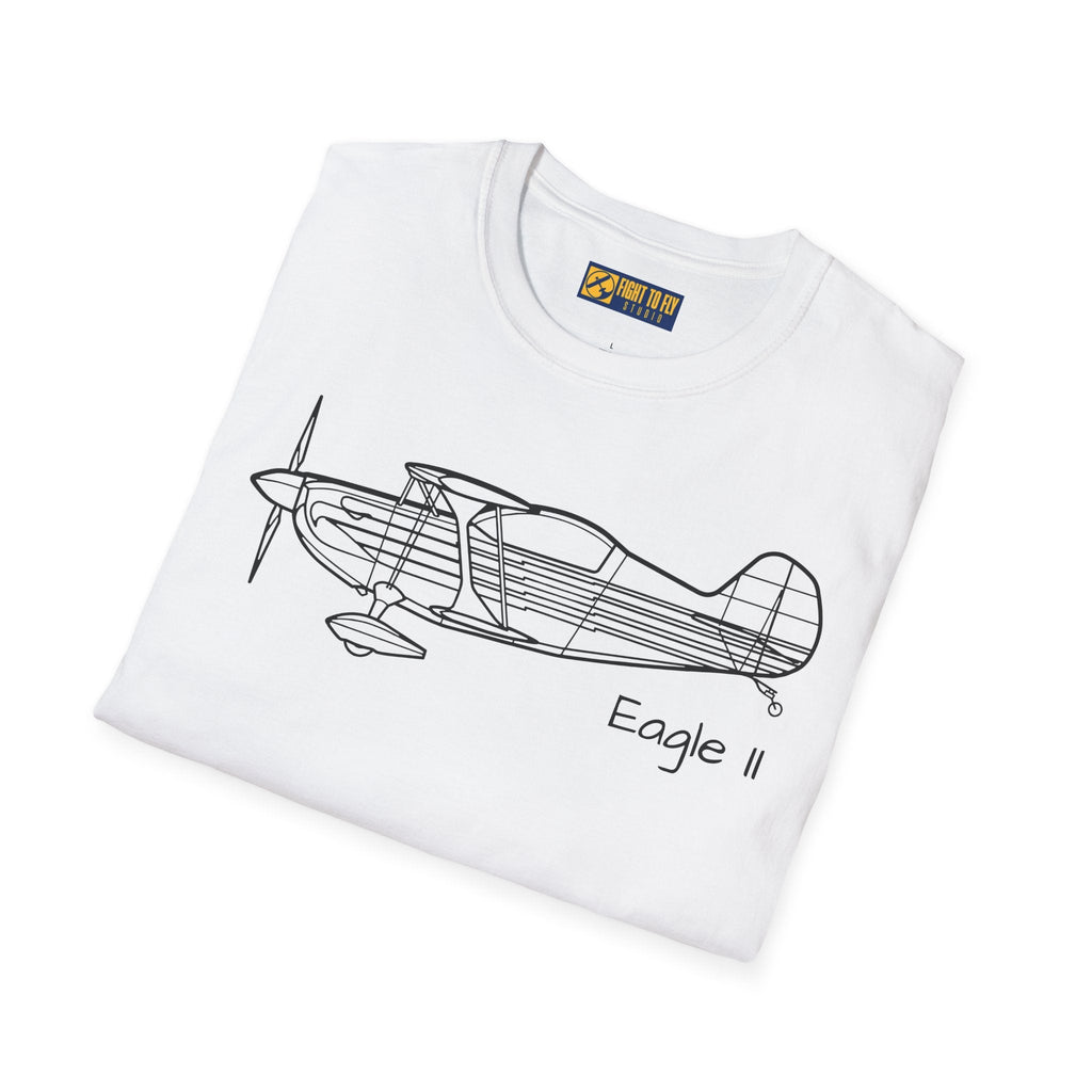 Eagle II T-Shirt – Christen Classic Aerobatic Biplane Tee - Gifts for pilots - Aviation apparel