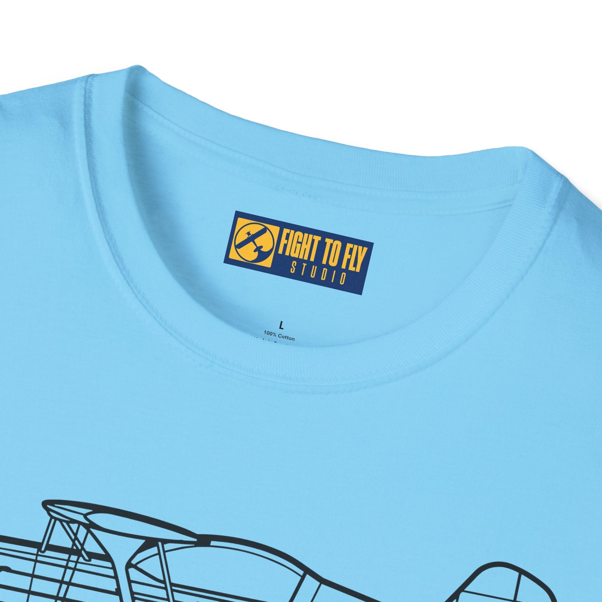 Eagle II T-Shirt – Christen Classic Aerobatic Biplane Tee - Gifts for pilots - Aviation apparel