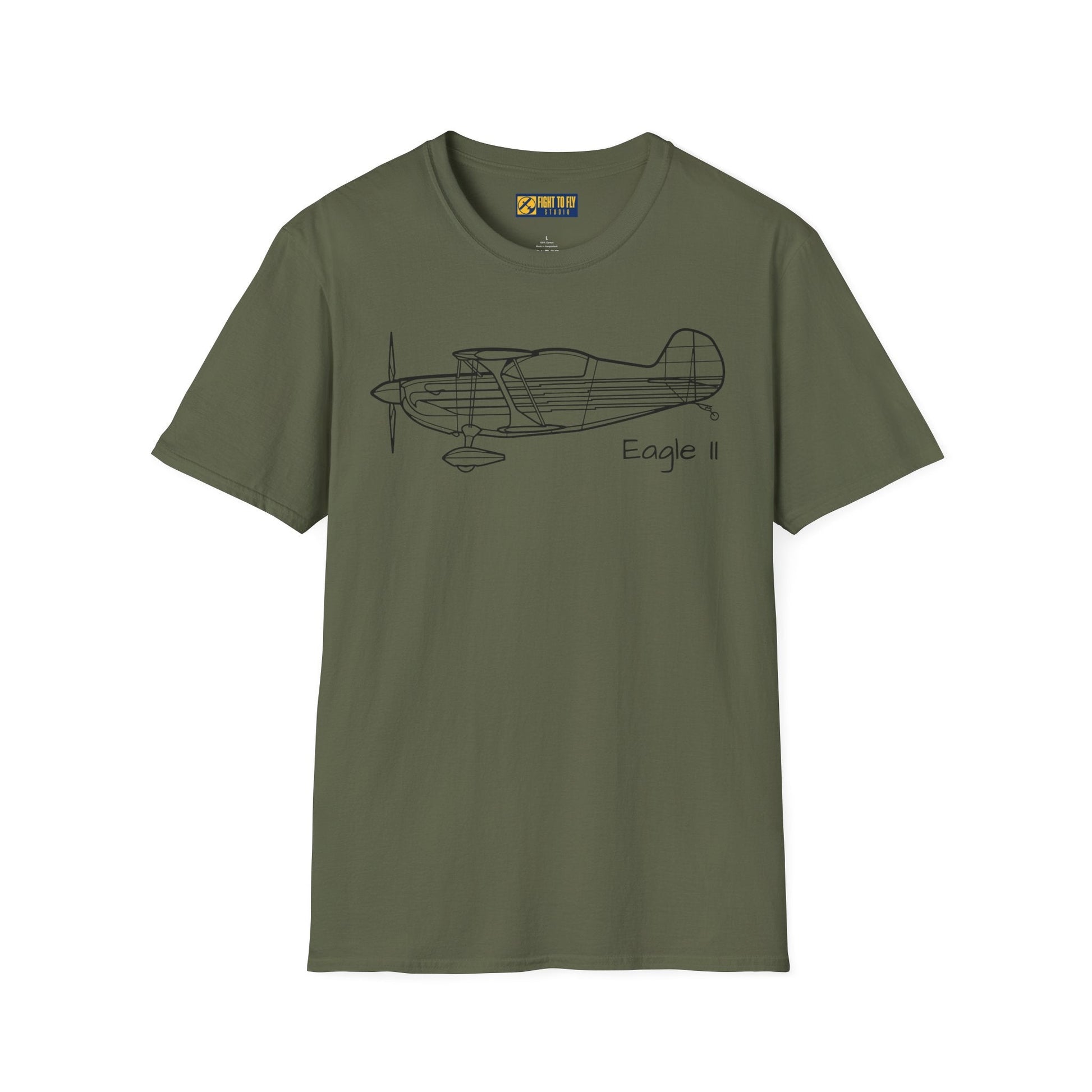 Eagle II T-Shirt – Christen Classic Aerobatic Biplane Tee - Gifts for pilots - Aviation apparel