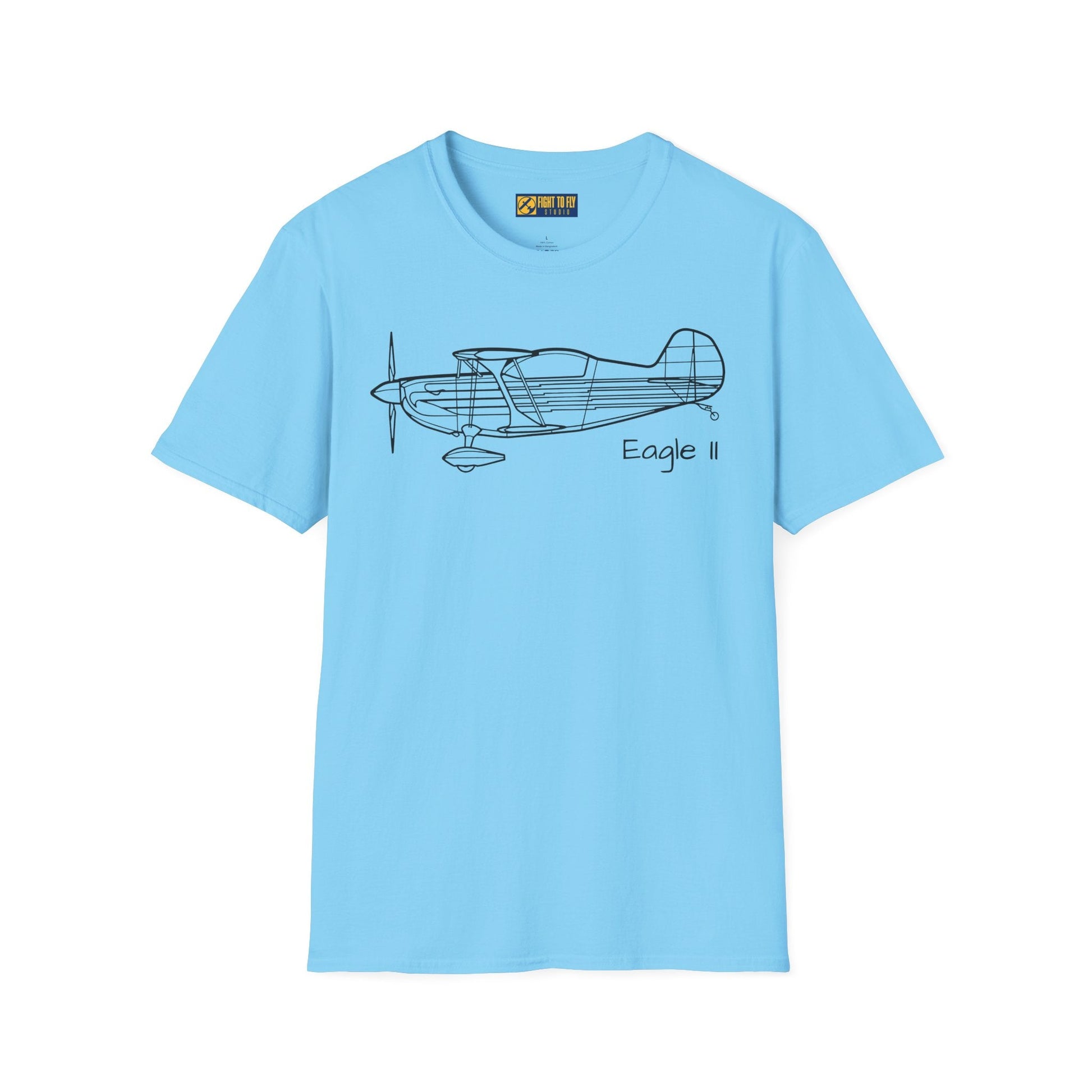 Eagle II T-Shirt – Christen Classic Aerobatic Biplane Tee - Gifts for pilots - Aviation apparel