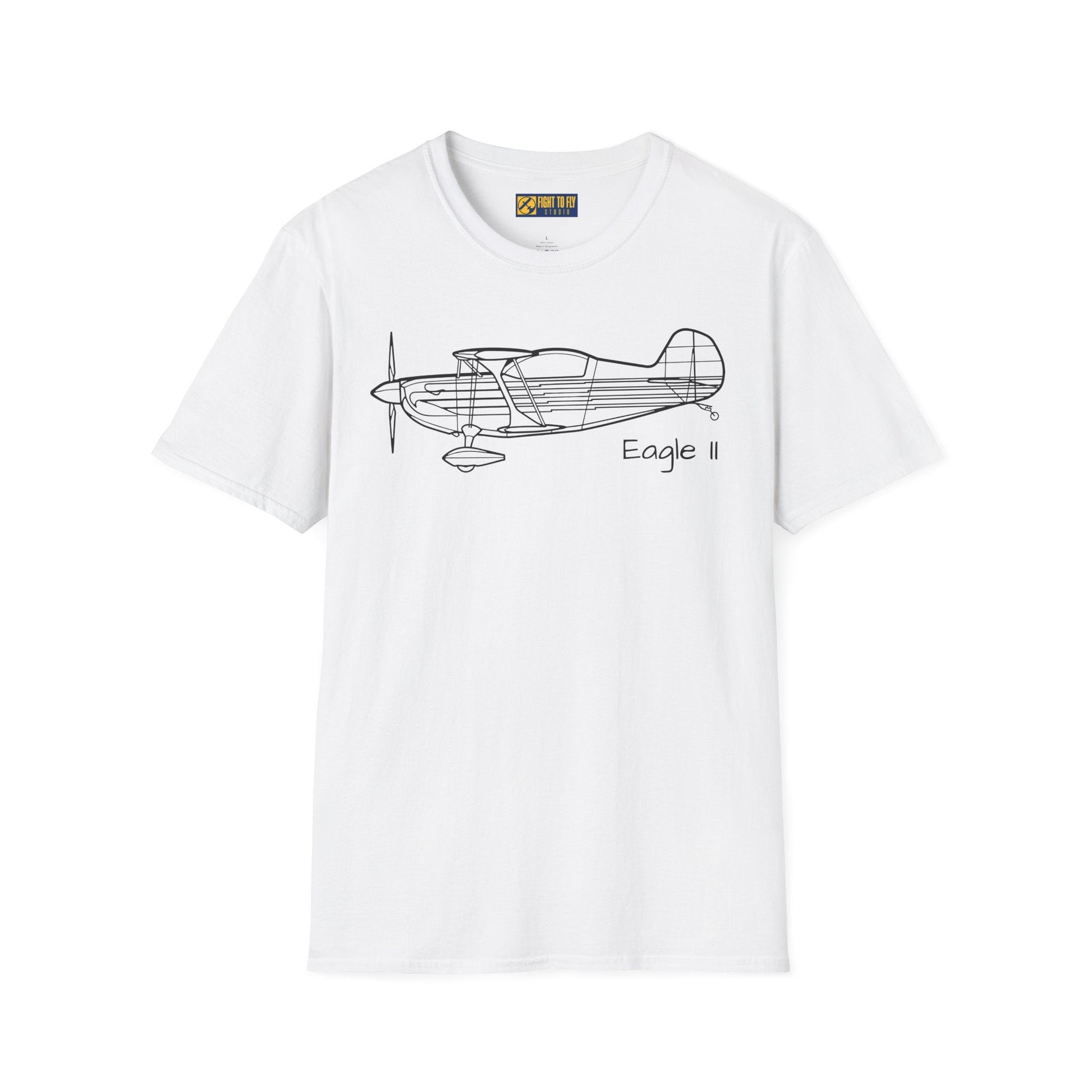 Eagle II T-Shirt – Christen Classic Aerobatic Biplane Tee - Gifts for pilots - Aviation apparel