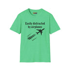 Easily Distracted by Airplanes - T-Shirt - Pilot gifts - WWII warbird t-shirt