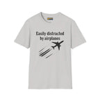 Easily Distracted by Airplanes - T-Shirt - Pilot gifts - WWII warbird t-shirt