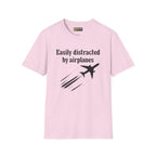 Easily Distracted by Airplanes - T-Shirt - Pilot gifts - WWII warbird t-shirt