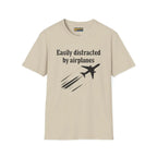 Easily Distracted by Airplanes - T-Shirt - Pilot gifts - WWII warbird t-shirt