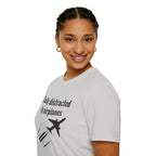 Easily Distracted by Airplanes - T-Shirt - Pilot gifts - WWII warbird t-shirt