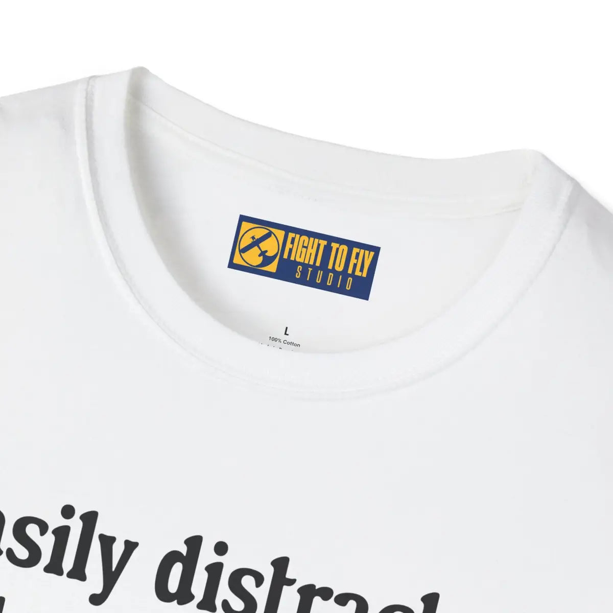Easily Distracted by Airplanes - T-Shirt - Gifts for pilots - Aviation apparel