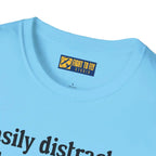 Easily Distracted by Airplanes - T-Shirt - Pilot gifts - WWII warbird t-shirt