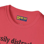 Easily Distracted by Airplanes - T-Shirt - Pilot gifts - WWII warbird t-shirt