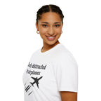 Easily Distracted by Airplanes - T-Shirt - Pilot gifts - WWII warbird t-shirt