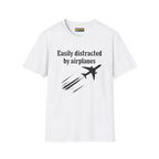 Easily Distracted by Airplanes - T-Shirt - Pilot gifts - WWII warbird t-shirt
