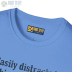 Easily Distracted by Things with Wings Tee - T-Shirt - Pilot gifts - WWII warbird t-shirt