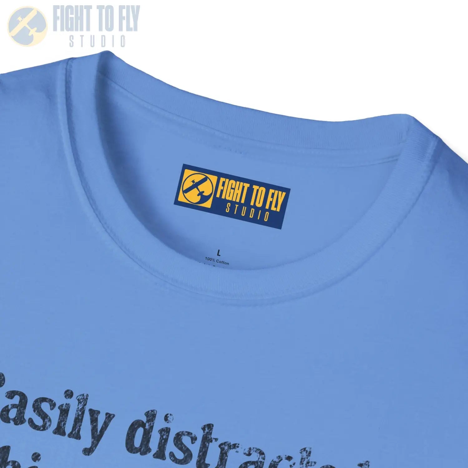 Easily Distracted by Things with Wings Tee - T-Shirt - Pilot gifts - WWII warbird t-shirt