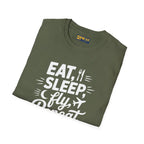 Eat Sleep Fly Repeat – Pilot Routine Aviation Shirt - T-Shirt - gifts - WWII warbird t-shirt