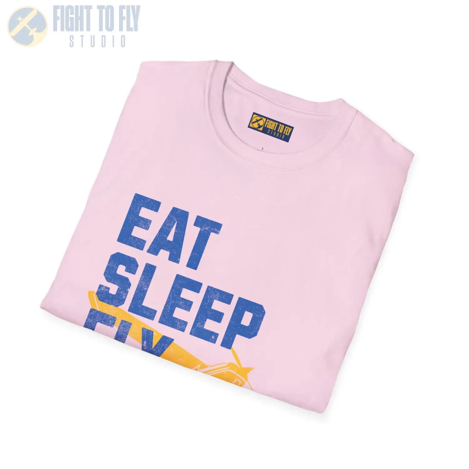 Eat Sleep Fly Repeat - T-Shirt - Pilot gifts - WWII warbird t-shirt