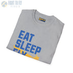 Eat Sleep Fly Repeat - T-Shirt - Pilot gifts - WWII warbird t-shirt