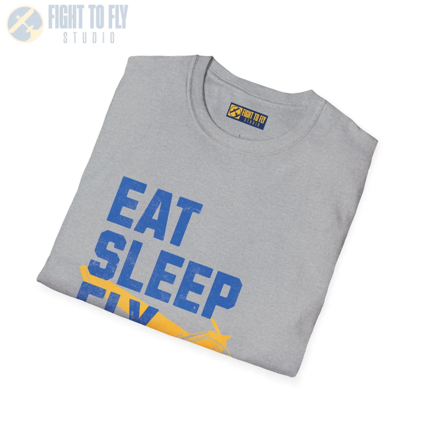 Eat Sleep Fly Repeat - T-Shirt - Pilot gifts - WWII warbird t-shirt