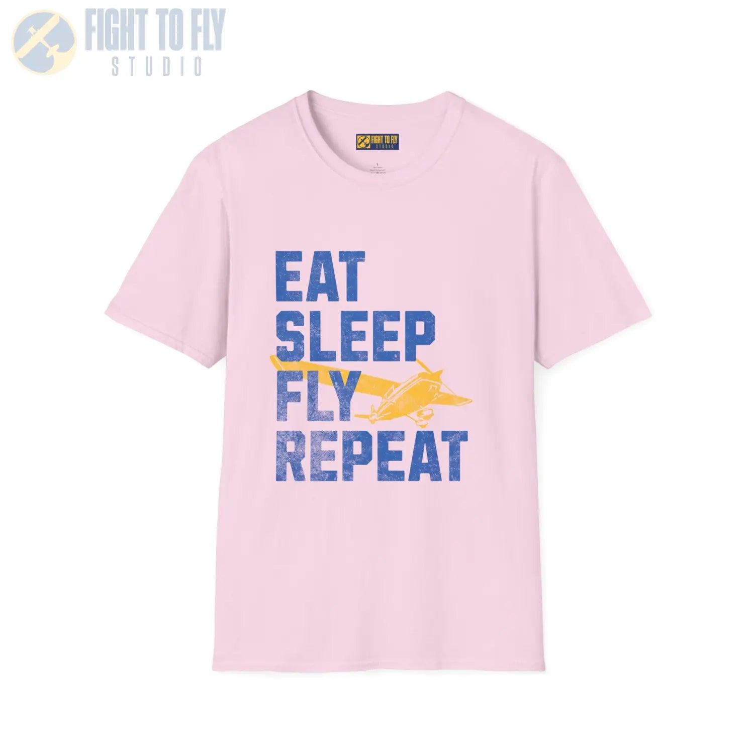 Eat Sleep Fly Repeat - T-Shirt - Pilot gifts - WWII warbird t-shirt