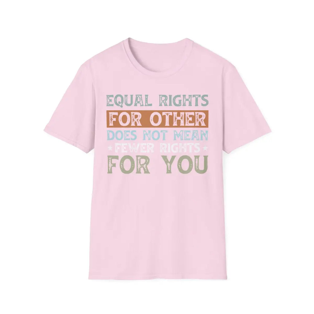 Equal Rights for All LGBTQ+ Affirmation - T-Shirt - Pilot gifts - WWII warbird t-shirt