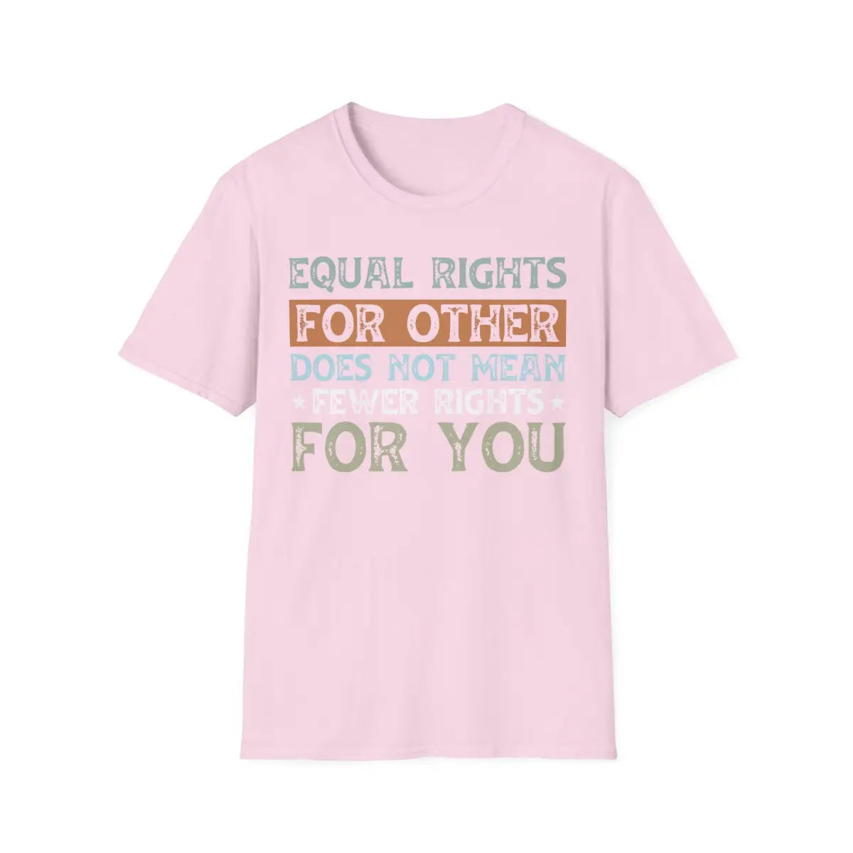 Equal Rights for All LGBTQ+ Affirmation - T-Shirt - Pilot gifts - WWII warbird t-shirt