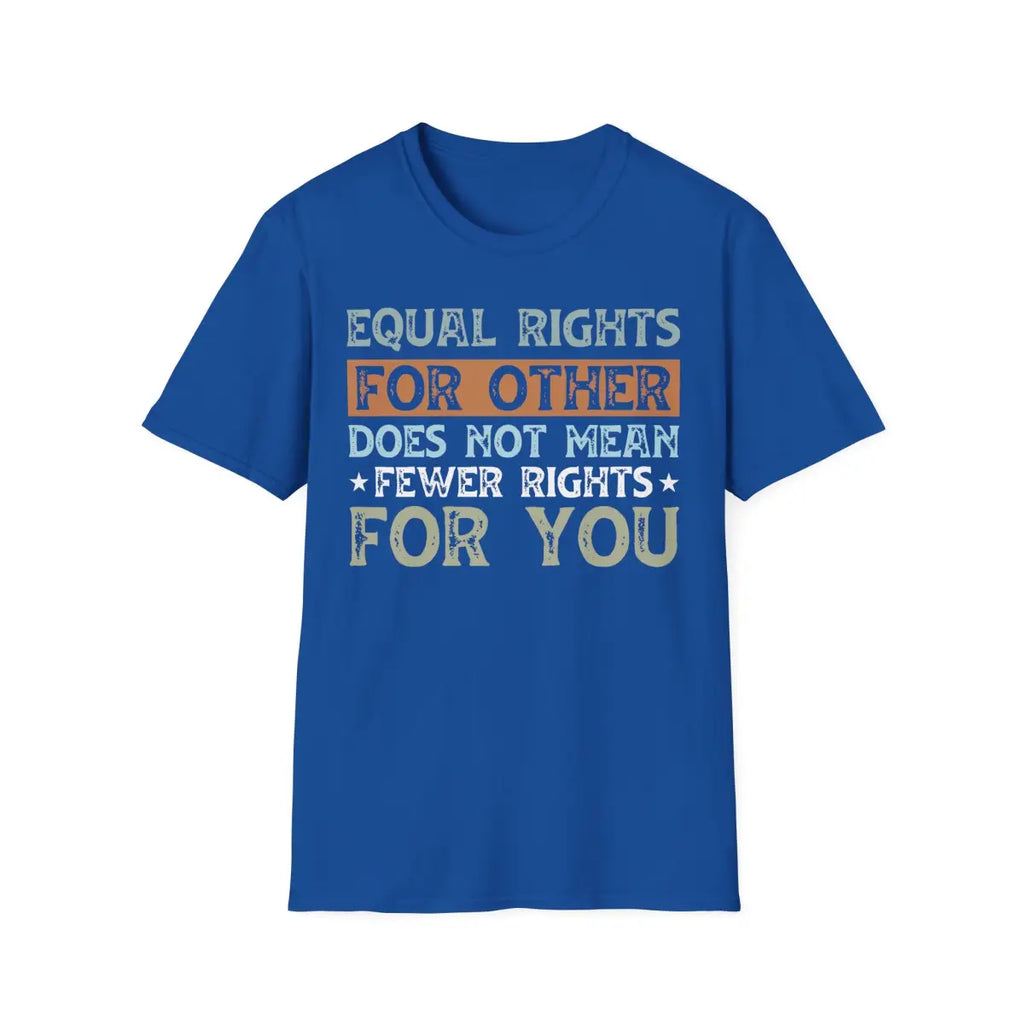 Equal Rights for All LGBTQ+ Affirmation - T-Shirt - Pilot gifts - WWII warbird t-shirt