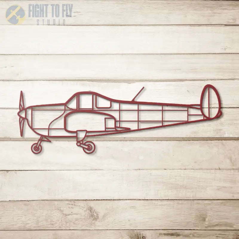 Ercoupe 415 Die Cut Metal Wall Art - Sign - Pilot gifts - WWII warbird t-shirt