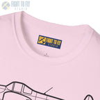 Ercoupe 415 Side Profile T-Shirt - Pilot gifts - WWII warbird t-shirt