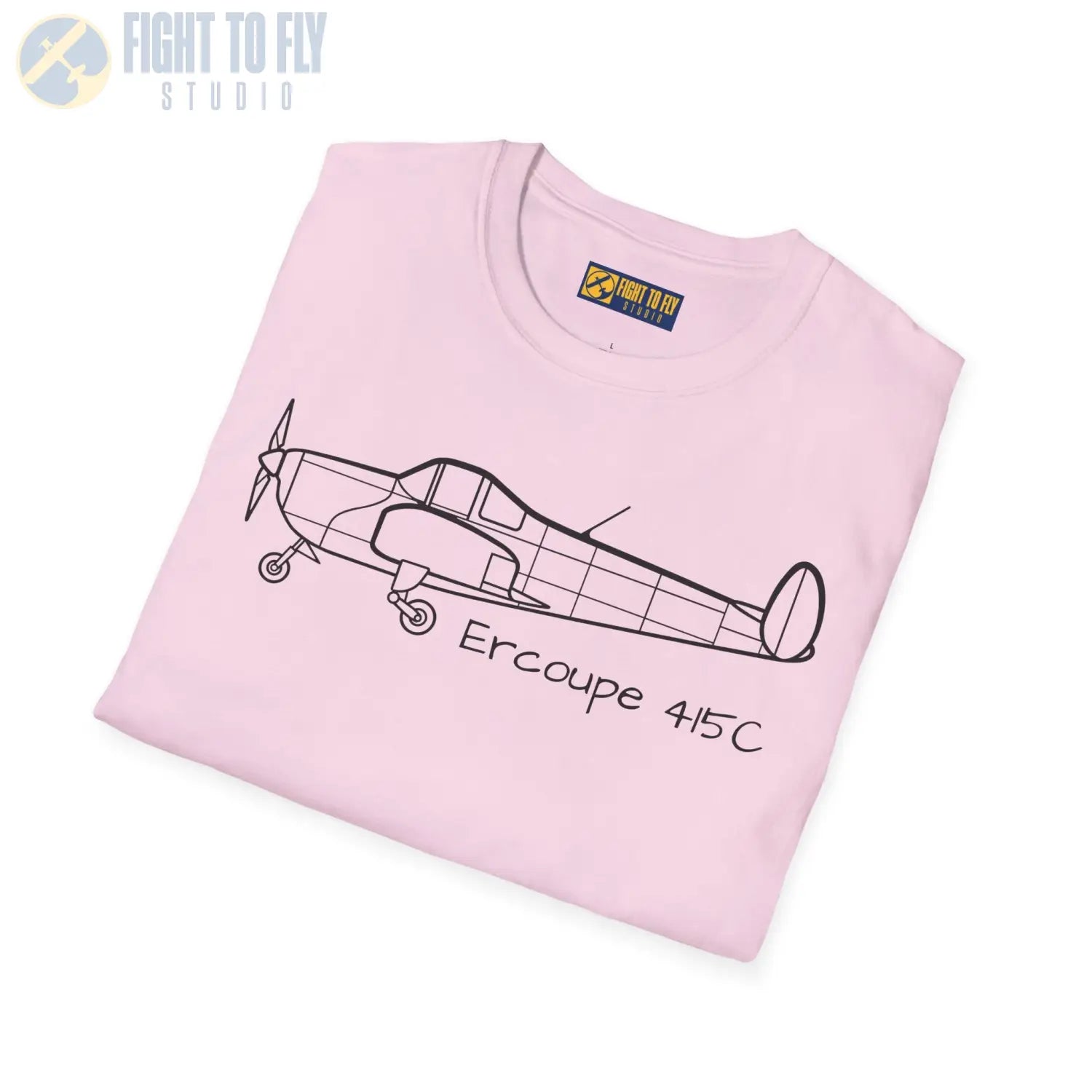 Ercoupe 415 Side Profile T Shirt Pilot gifts WWII warbird t shirt