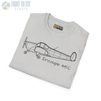 Ercoupe 415 Side Profile T-Shirt - Pilot gifts - WWII warbird t-shirt