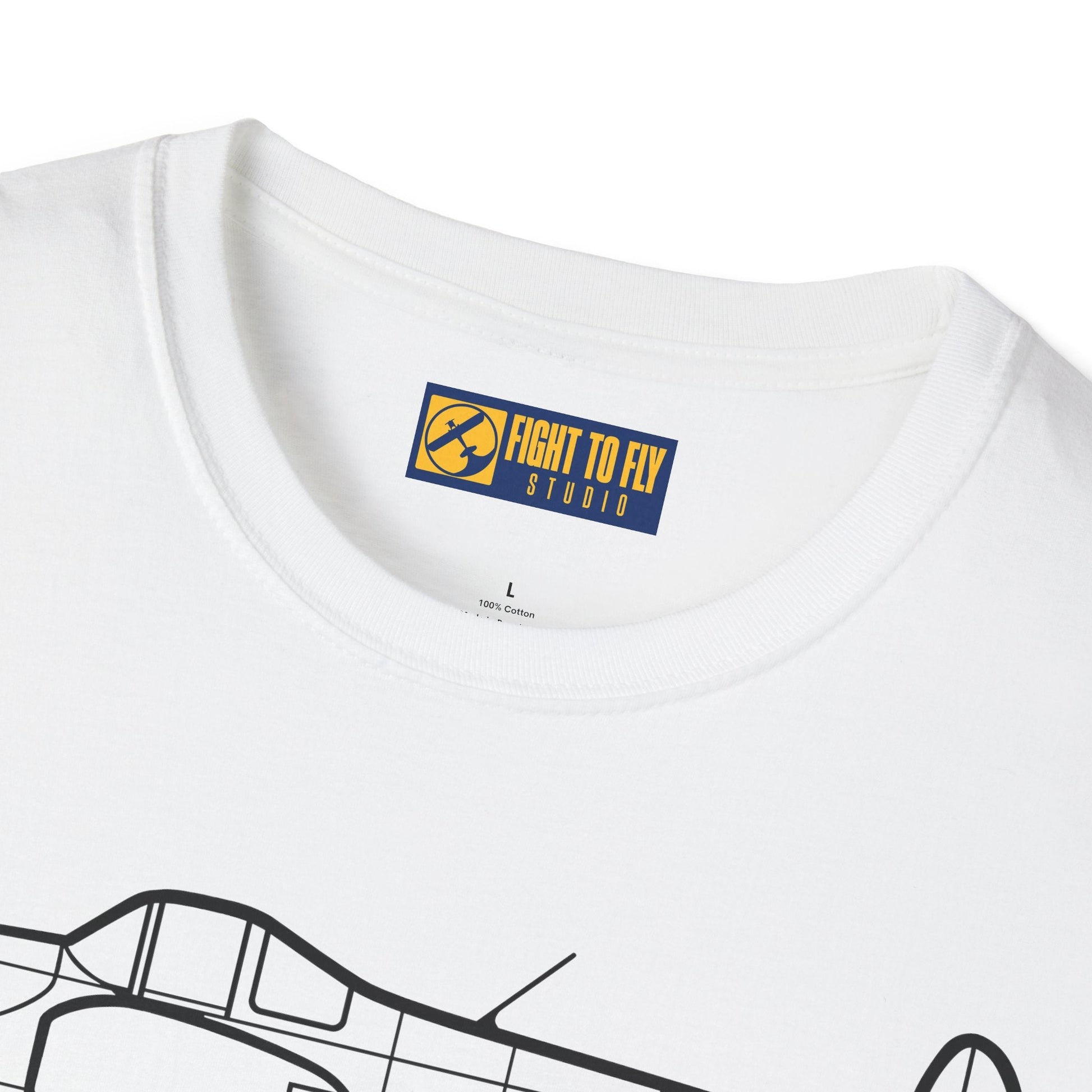 Ercoupe 415 Side Profile T-Shirt – Classic Aircraft Tee - Gifts for pilots - Aviation apparel