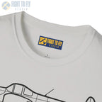 Ercoupe 415 Side Profile T-Shirt - Pilot gifts - WWII warbird t-shirt