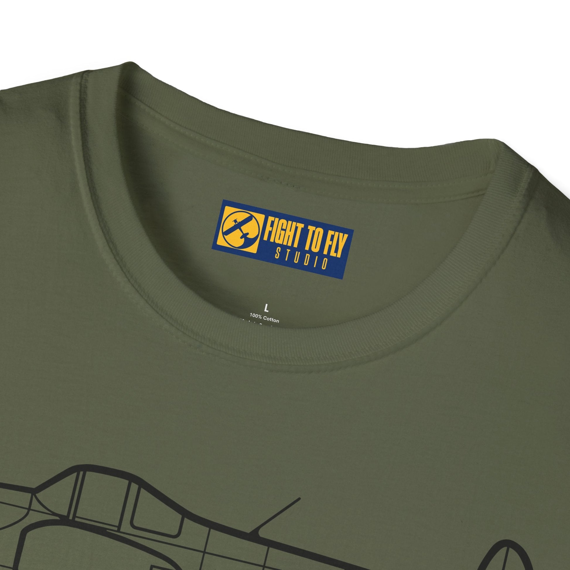 Ercoupe 415 Side Profile T-Shirt – Classic Aircraft Tee - Gifts for pilots - Aviation apparel