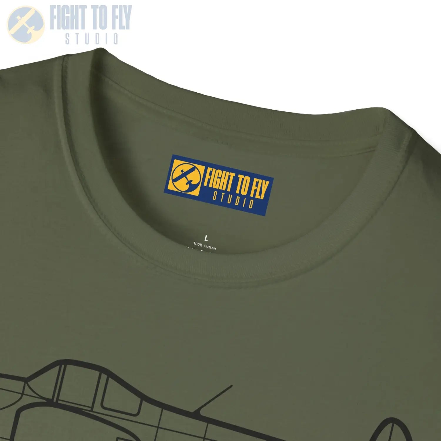 Ercoupe 415 Side Profile T-Shirt - Pilot gifts - WWII warbird t-shirt