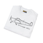 Ercoupe 415 Side Profile T-Shirt - Pilot gifts - WWII warbird t-shirt