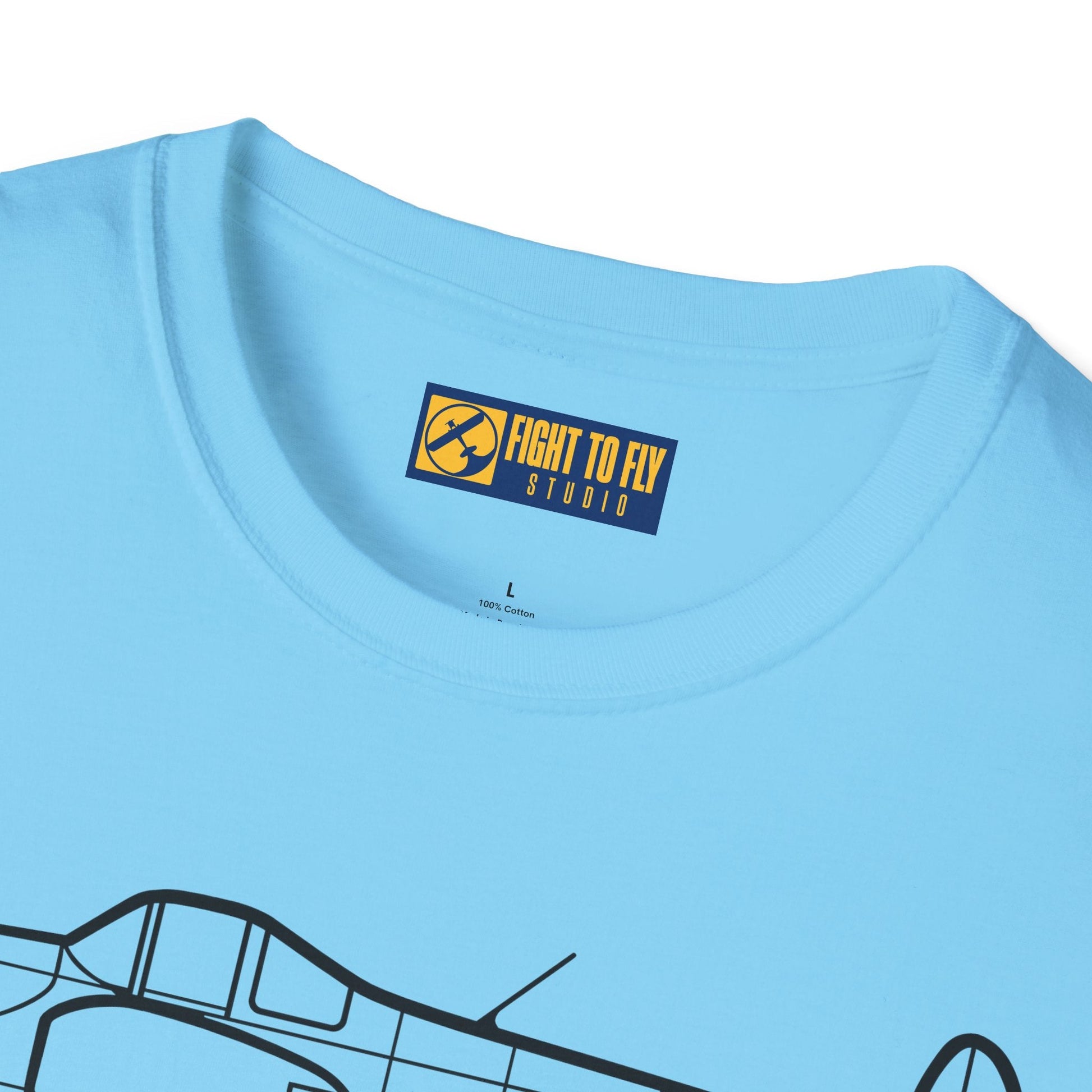 Ercoupe 415 Side Profile T-Shirt – Classic Aircraft Tee - Gifts for pilots - Aviation apparel