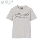 Ercoupe 415 Side Profile T-Shirt - Pilot gifts - WWII warbird t-shirt