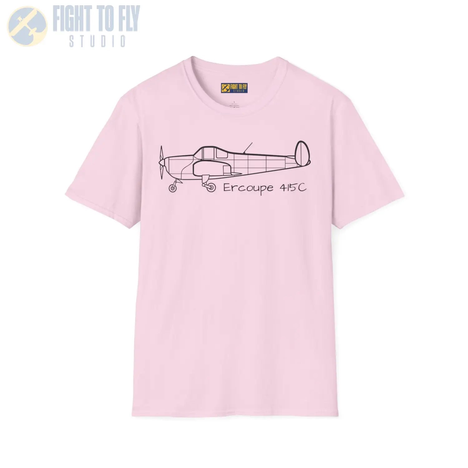 Ercoupe 415 Side Profile T Shirt Pilot gifts WWII warbird t shirt