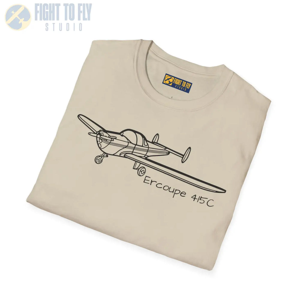 Ercoupe 415 T-Shirt - Pilot gifts - WWII warbird t-shirt