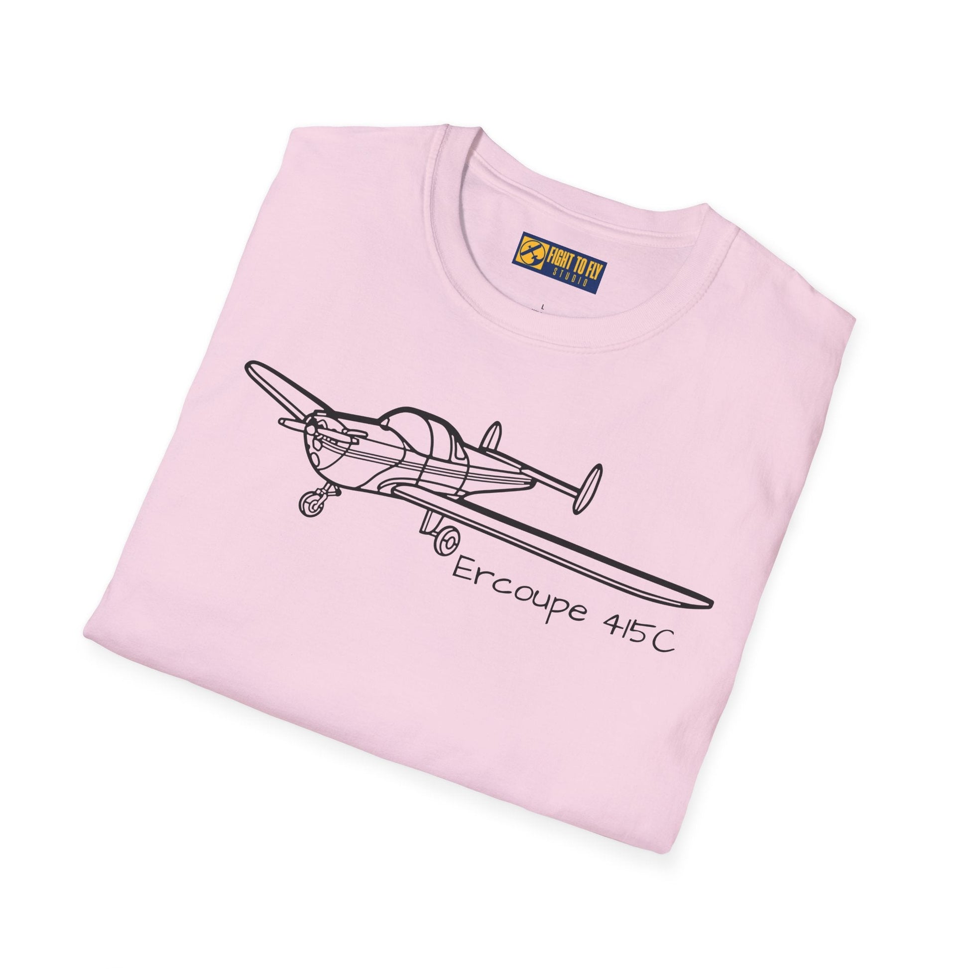 Ercoupe 415 T-Shirt – Vintage Aircraft Aviation Tee - Gifts for pilots - apparel