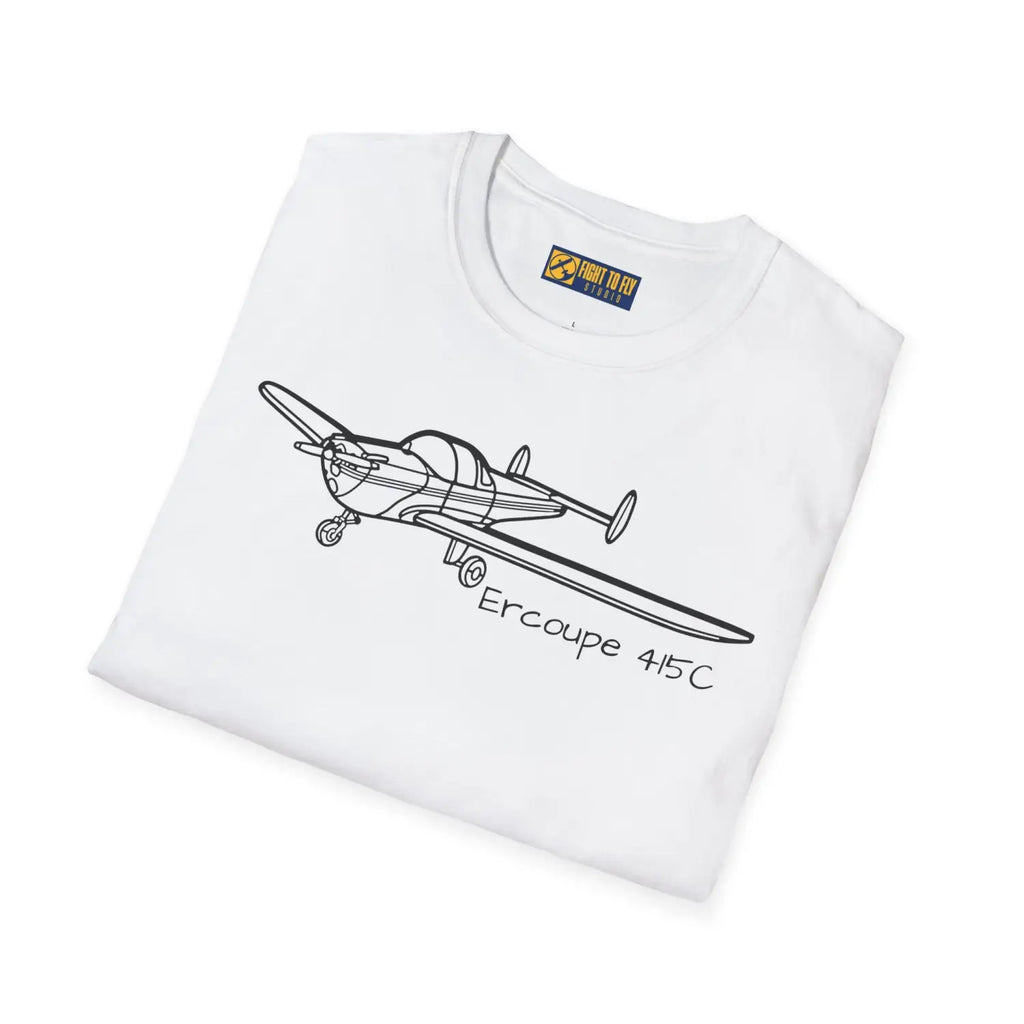 Ercoupe 415 T-Shirt - Pilot gifts - WWII warbird t-shirt
