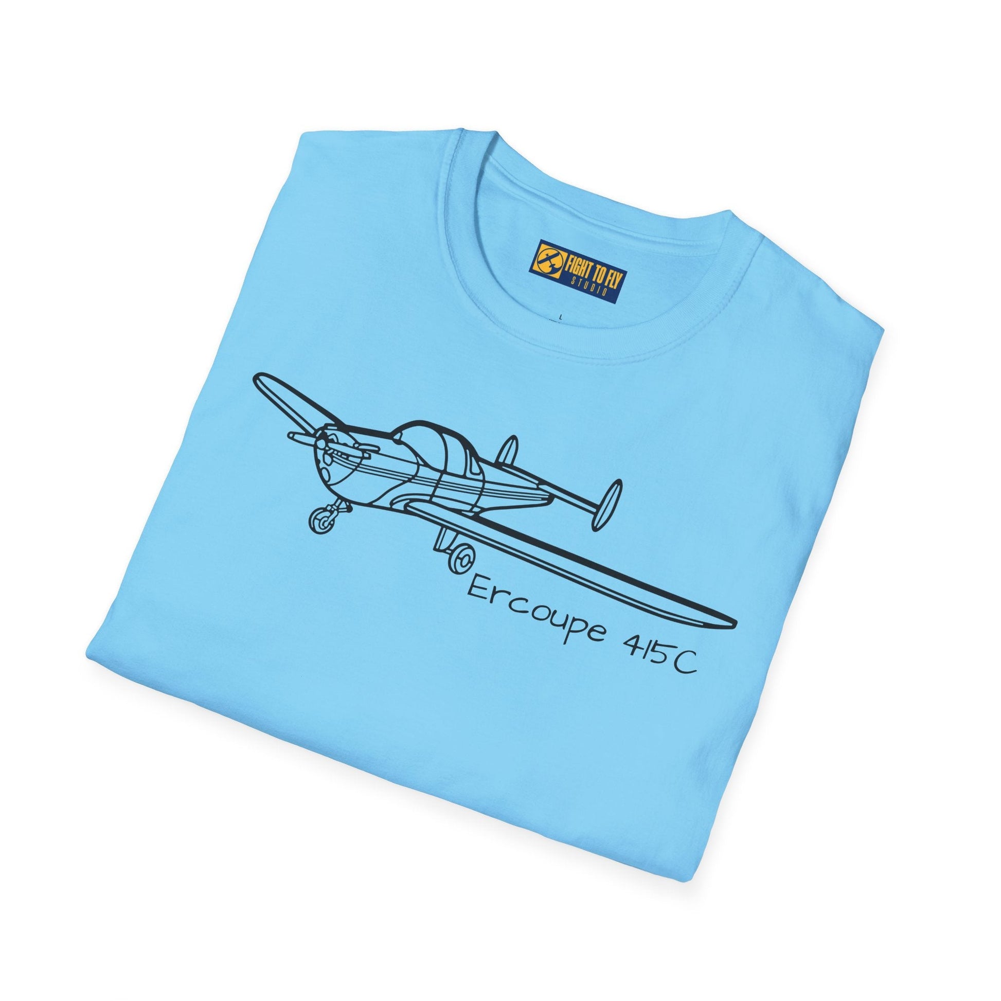 Ercoupe 415 T-Shirt – Vintage Aircraft Aviation Tee - Gifts for pilots - apparel