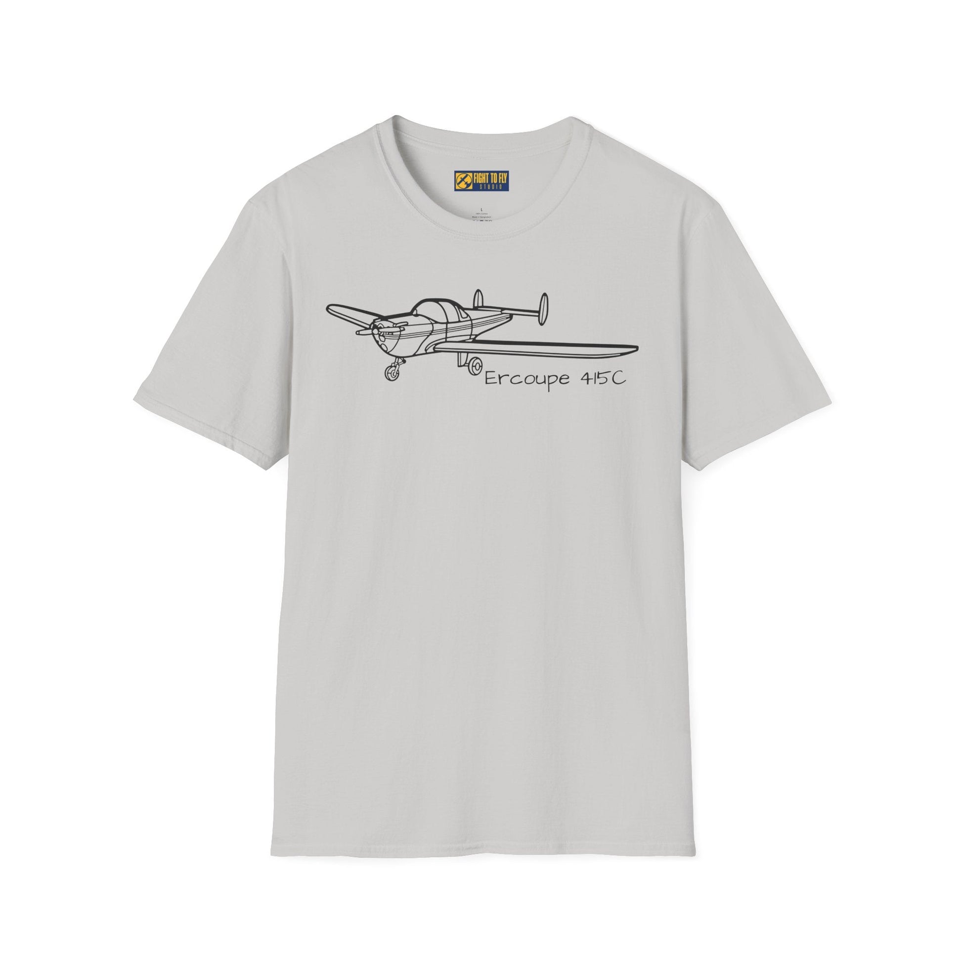 Ercoupe 415 T-Shirt – Vintage Aircraft Aviation Tee - Gifts for pilots - apparel