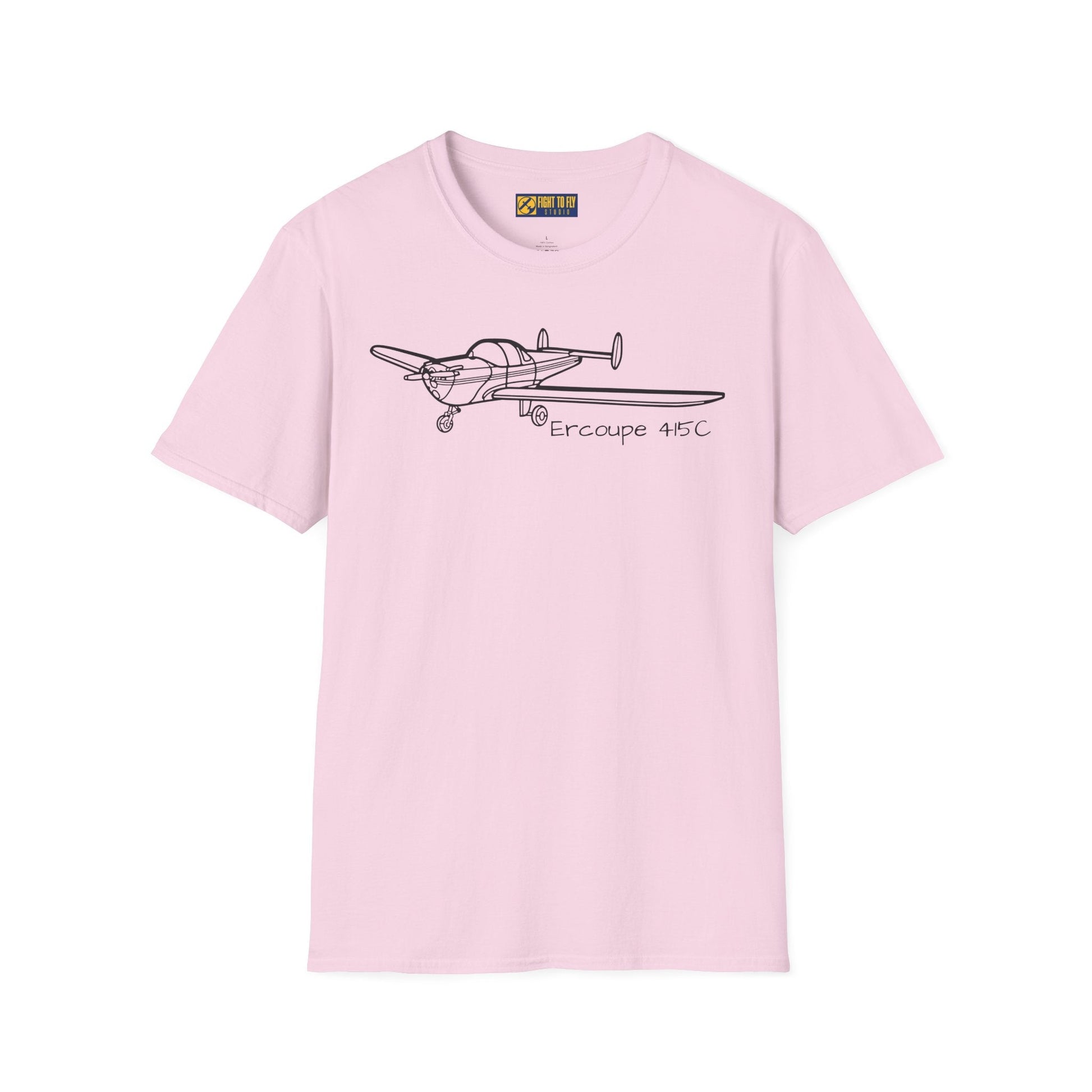 Ercoupe 415 T-Shirt – Vintage Aircraft Aviation Tee - Gifts for pilots - apparel