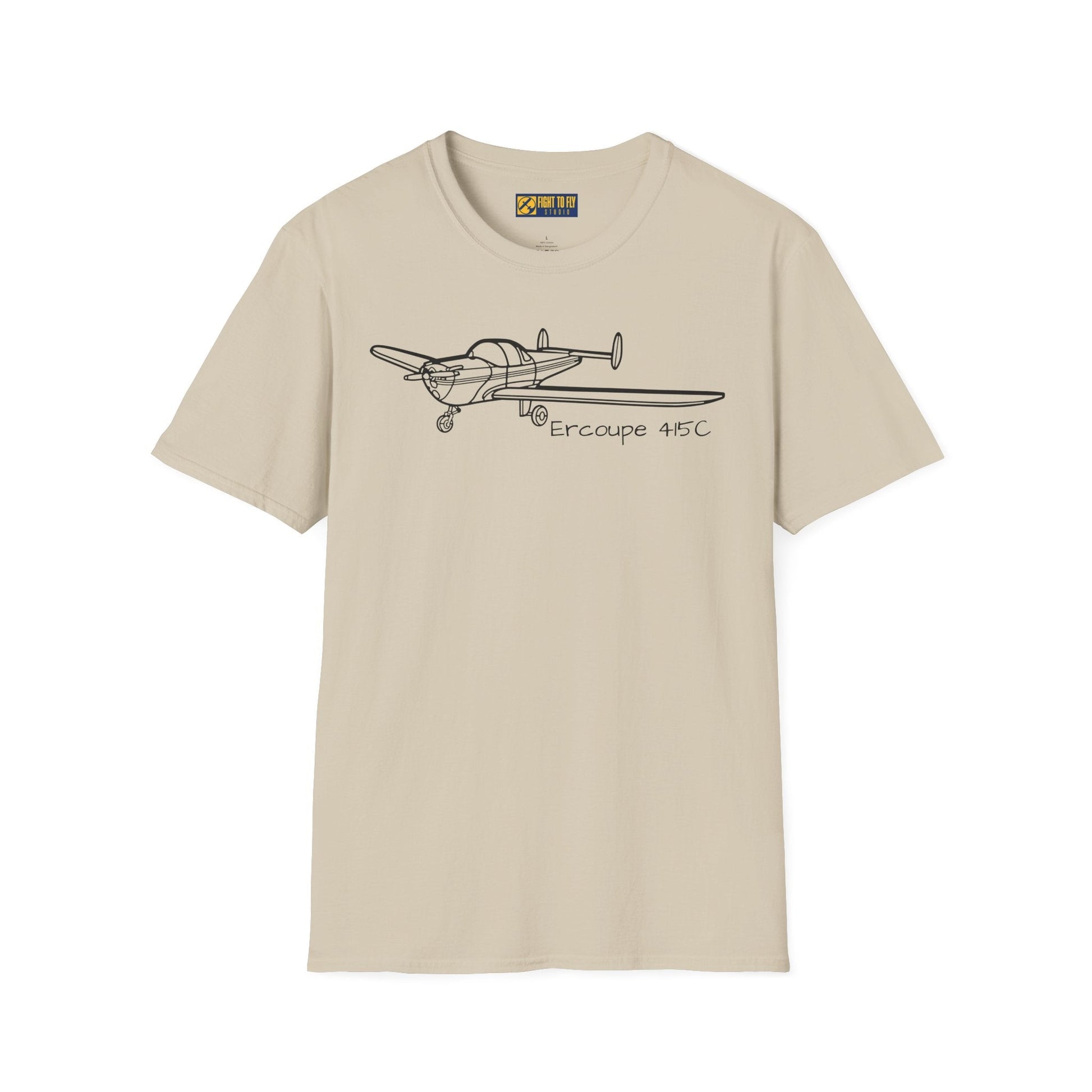 Ercoupe 415 T-Shirt – Vintage Aircraft Aviation Tee - Gifts for pilots - apparel
